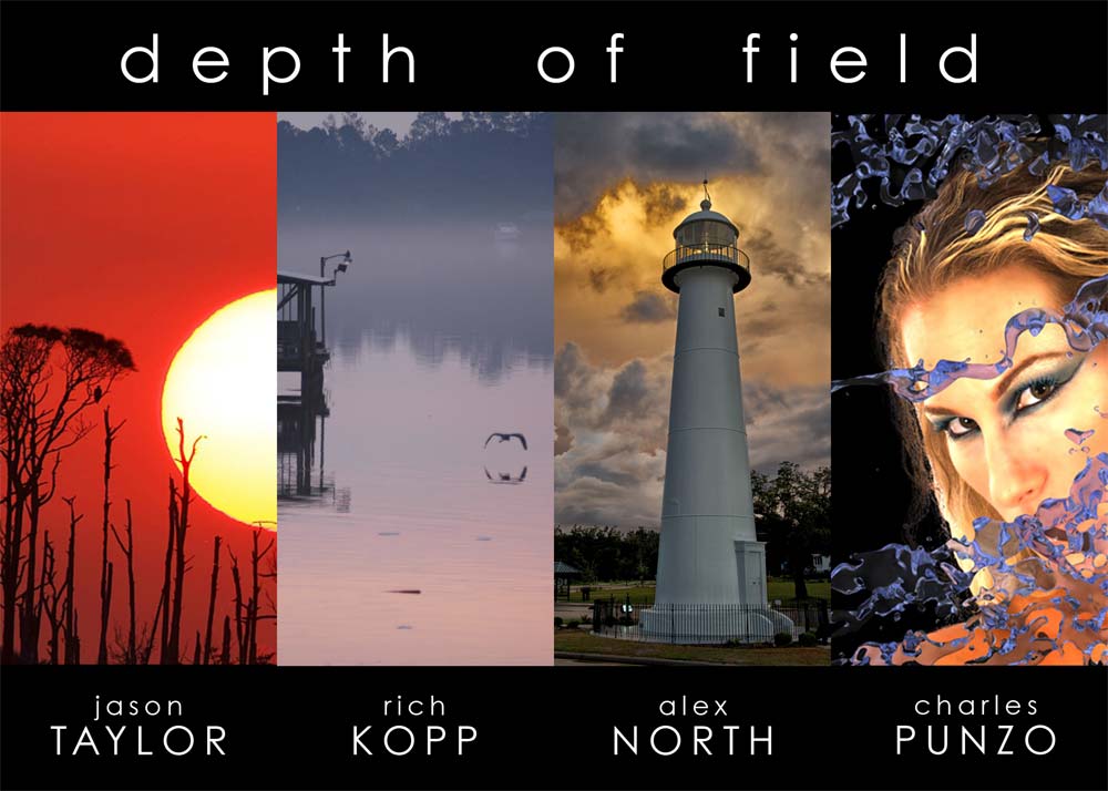Depth of Field exhibit postcard
