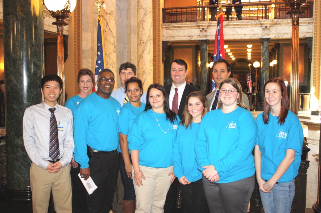 MGCCC administrators, faculty and students participate in Capitol Day 2013